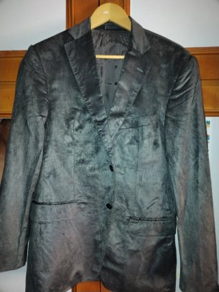 Traje Versace Gris