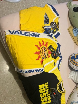 Camisetas Valentino Rossi 46 xs y 12,