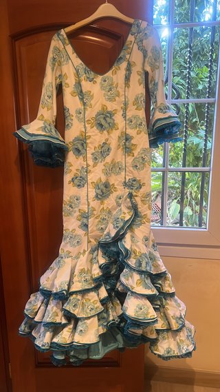 Traje de flamenca talla 38