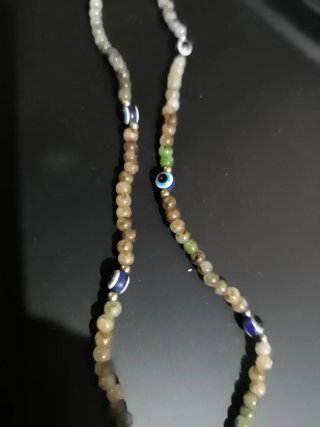 Cadena para gafas con cuentas