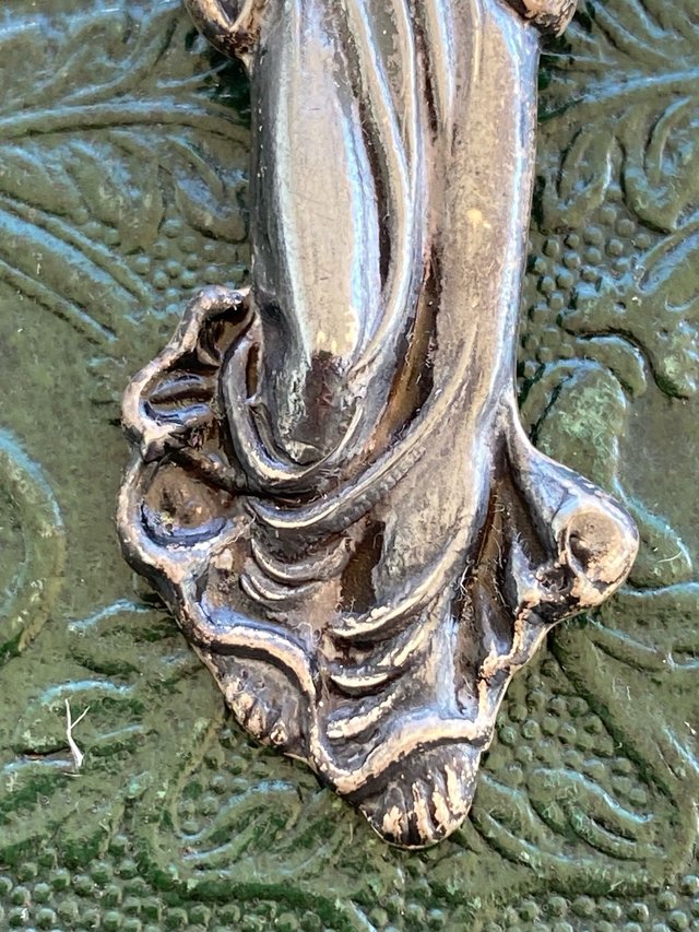 Bellísimo colgante Ángel Plata Ley 1890-1900s