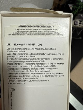 Samsung Galaxy Watch 6 Negro LTE