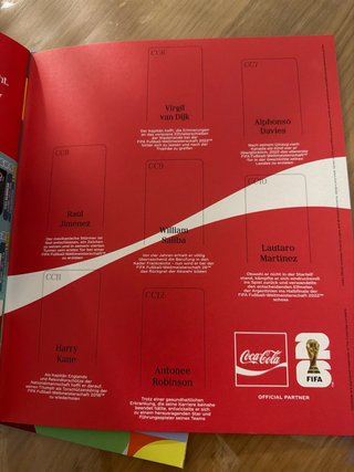 Álbum Panini Mundial 2026 + 6 cromos