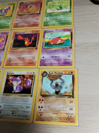 Lote Cartas Pokémon Rocket