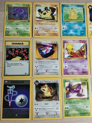 Lote Cartas Pokémon Rocket