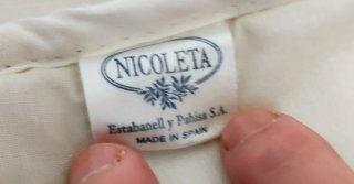 Conjunto 2 Edredones Nicoletta crema/ cuadros