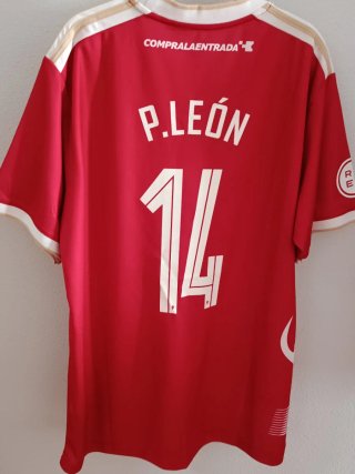 Camiseta Real Murcia Pedro León 14 Talla 2XL