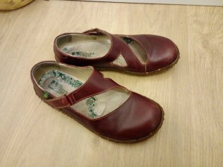 Zapatos El Naturalista Marrones/Rojos