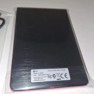 Disco Duro Externo LG 500GB Negro