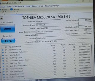Disco Duro Externo LG 500GB Negro
