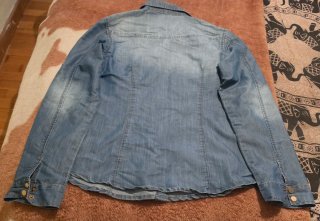 Camisa vaquera azul talla M