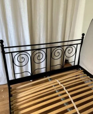 Cabecero forja hierro cama