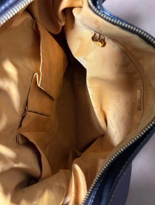 Bolso Tous Negro Piel Tachuelas