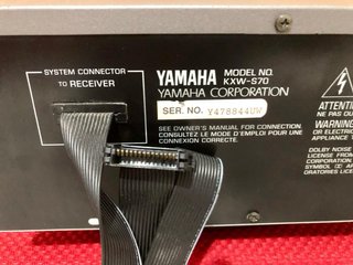 Platina Casete Yamaha KXW-S70