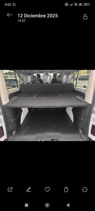 Bandeja Maletero Renault Trafic