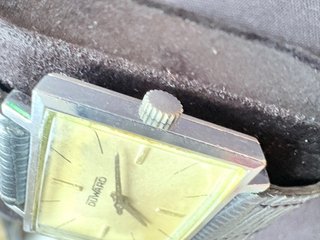 Reloj Duward tank mecánico - mov 4027 swiss made