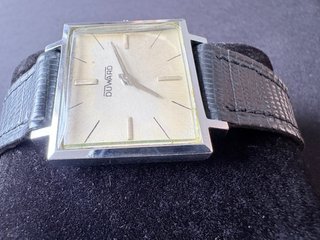 Reloj Duward tank mecánico - mov 4027 swiss made