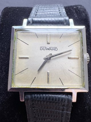 Reloj Duward tank mecánico - mov 4027 swiss made