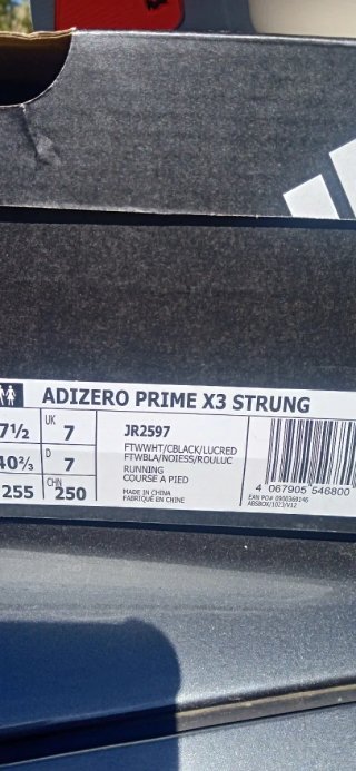 Zapatillas Adidas Adizero Prime X3 Strung