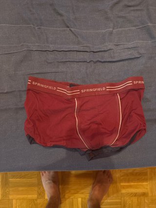Calzoncillos Springfield Rojo y Gris
