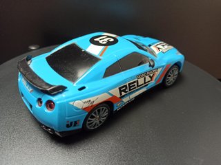 Coche teledirigido azul