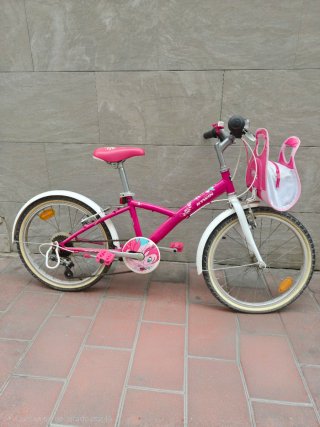 Bicicleta niña rosa BTWIN