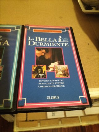 Lote 3 Películas VHS Clásicos Disney (Español)