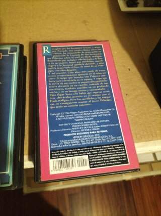 Lote 3 Películas VHS Clásicos Disney (Español)