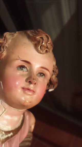 Figura Religiosa Olot Niño Jesús Pasion