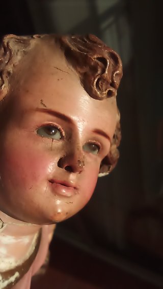 Figura Religiosa Olot Niño Jesús Pasion