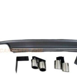 Difusor Trasero Audi A4 B8 4P / Avant 13-15 Look S