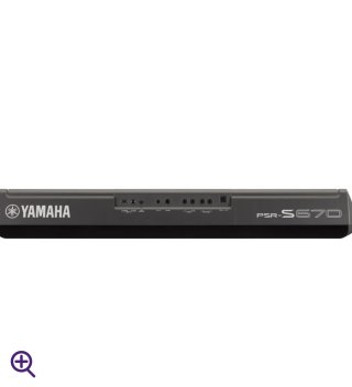 Teclado Yamaha PSR-S 670   Profesional
