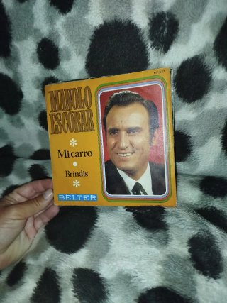 Vinilo Manolo Escobar - Mi Carro / Brindis