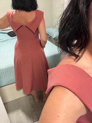 Vestido de fiesta rosa