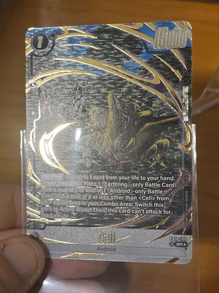 Dragon Ball Fusion World FB10-108/CELL Alt Art SR