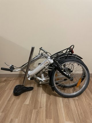 Bicicleta Plegable Conor Indie Blanca