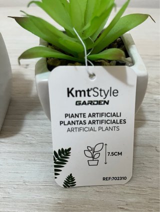 Piantine artificiali KmtStyle Garden