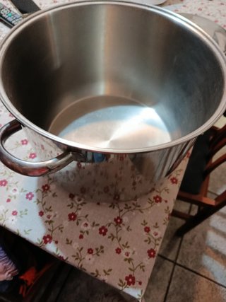 Olla grande acero inoxidable vitrocerámica