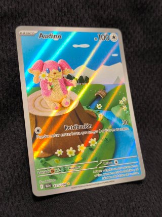 Audino Alternativo Full Art Carta Pokemon