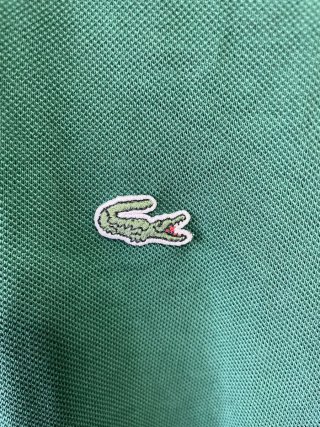 Polo Lacoste Verde talla L
