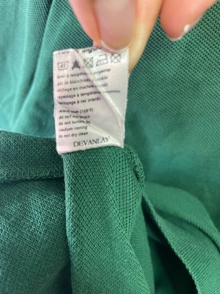 Polo Lacoste Verde talla L