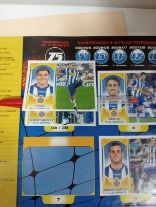 Álbum Liga BBVA 2009-10 Cromos Fútbol