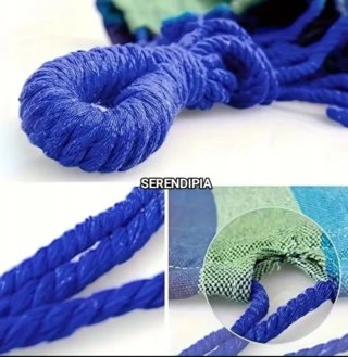 2 HAMACAS EXTRA GRANDES/DOBLES (200 CM X 150 CM)