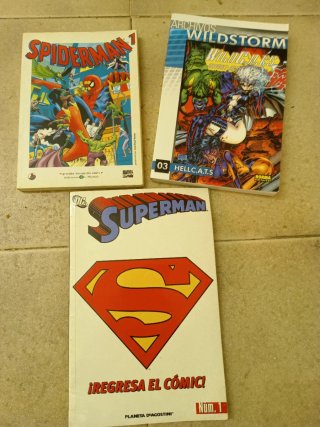 Lote 3 comics superheroes