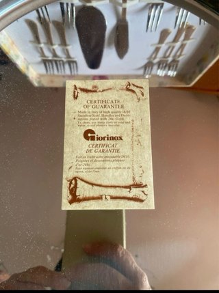 Servizio da 12 per dolce Giorinox