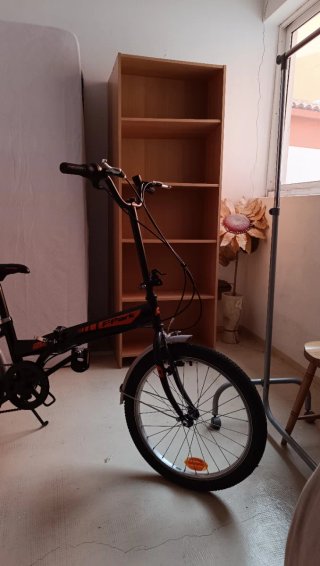 Bicicleta Plegable F-Park Negra