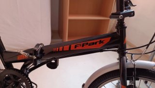 Bicicleta Plegable F-Park Negra