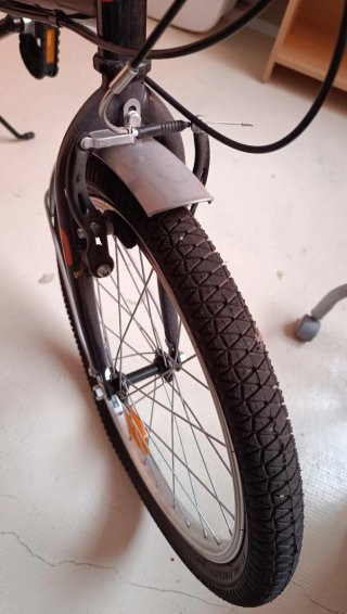Bicicleta Plegable F-Park Negra