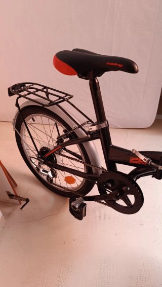 Bicicleta Plegable F-Park Negra
