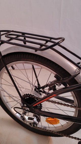 Bicicleta Plegable F-Park Negra